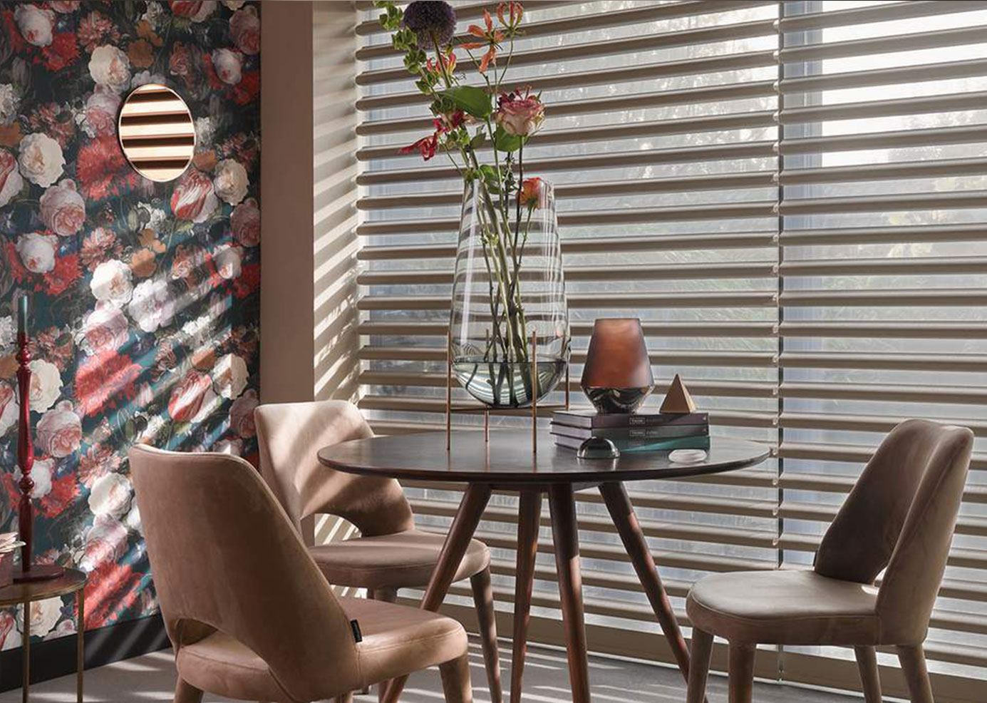 triple shade blinds