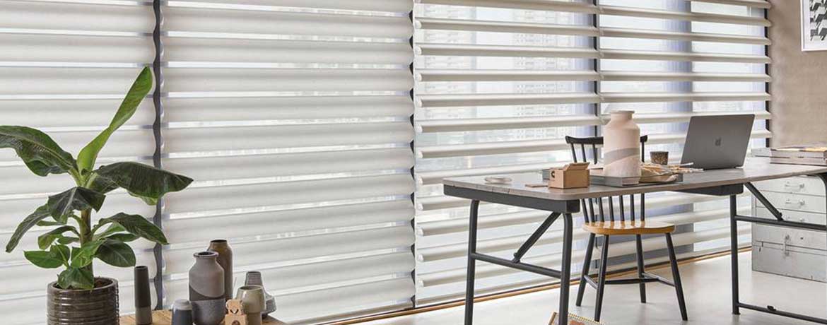 Curtains & Upholstery  Triple Shade Blinds